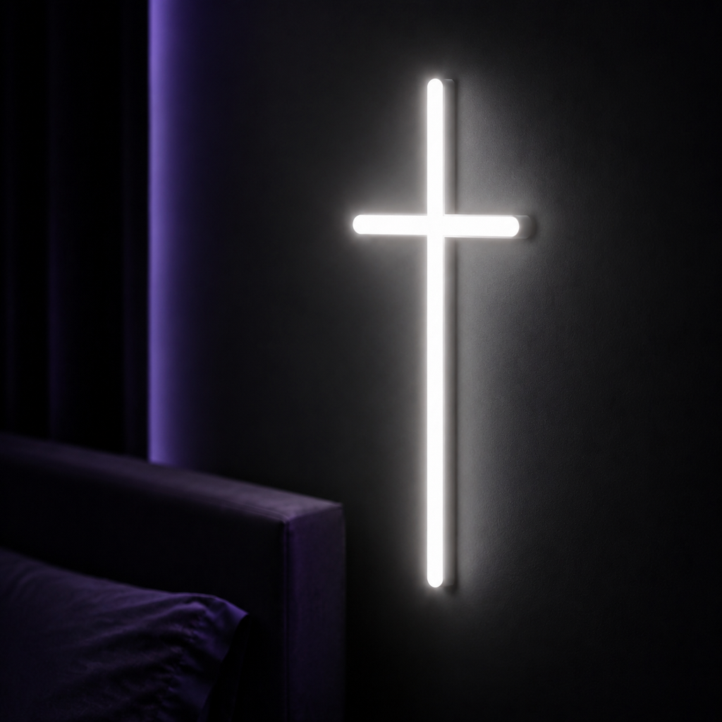 LED Cross Atmosphere Light