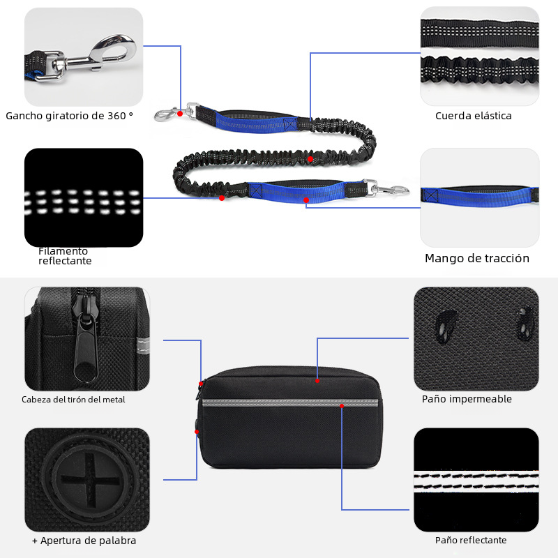 HydroFit Hands-Free Running Belt & Dog Leash